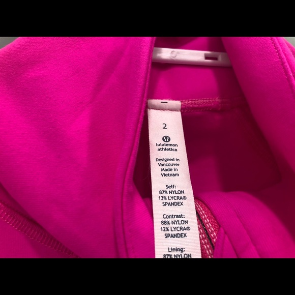 Lululemon Hot Pink Jacket - Picture 3 of 12